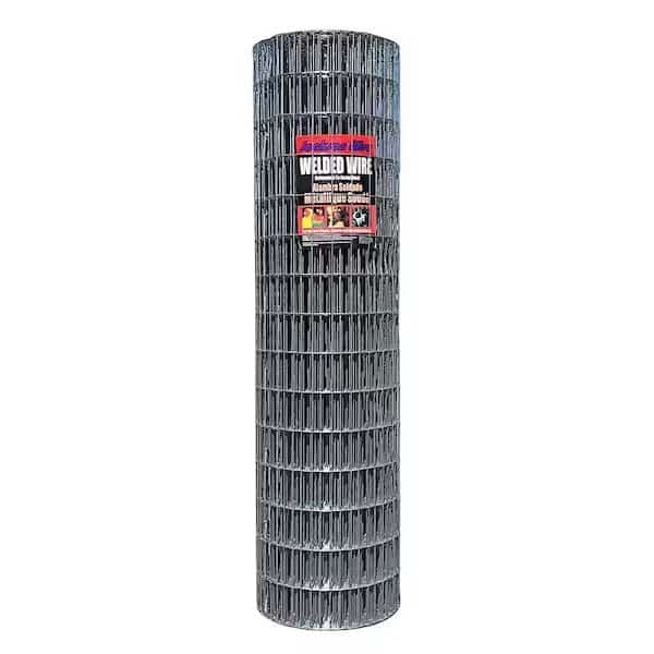 10 01 40 14 Welded Wire Fence, 100 ft L, 60 in H, 2 x 4 in Mesh, 1212 Gauge, Galvanized