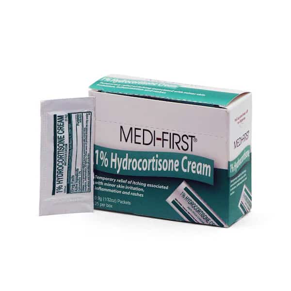 Hydrocortisone Packets, Anti-Itch, PK25
