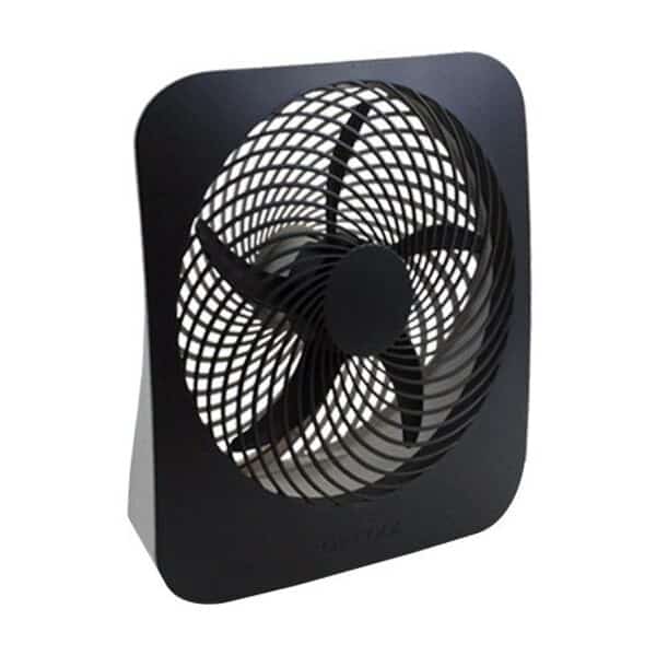 Compact Fan, 10" dia. Blade, 2 Speed, Watts: 4.6