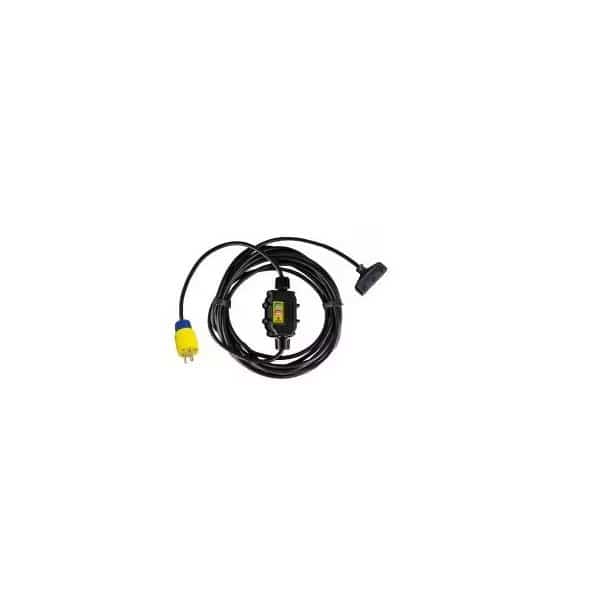 Gfci Prtbl, 15A Auto, 50 ft., Inline, Pri: