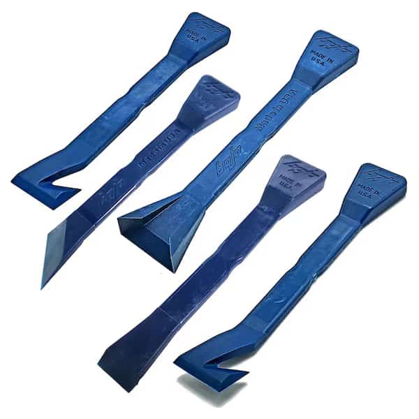 5 PC Push/Pull  Plastic Scraper Kit