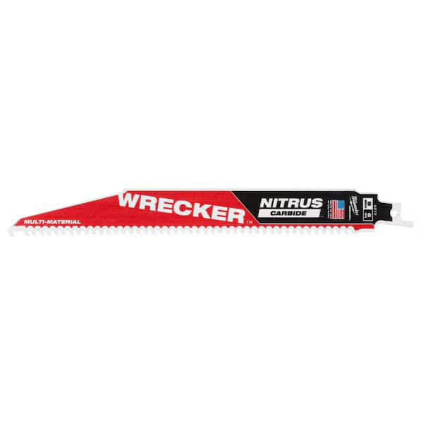 9 in. 6 TPI SAWZALL THE WRECKER with NITRUS CARBIDE Multi-Material Reciprocating Saw Blade (1 pk)