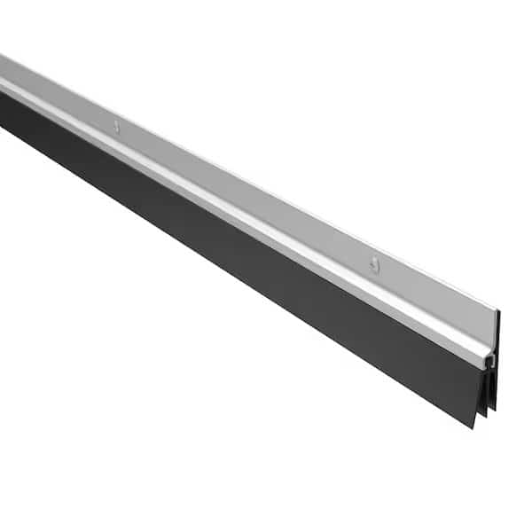 57AV36 36" Door Bottom Sweep with 7/8" Vinyl Mill Aluminum, Pemko, Mfr#: 57AV36