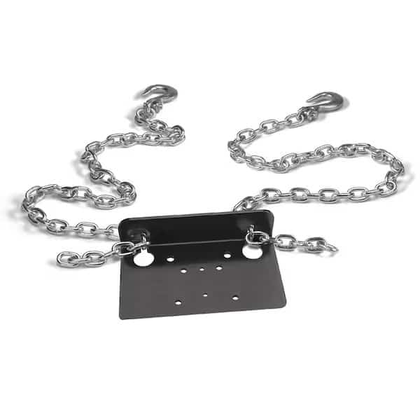 Winch Mount Portable Anchor Plate For Utility Winches; Portable Anchor Plate; Powder Coated; Black
