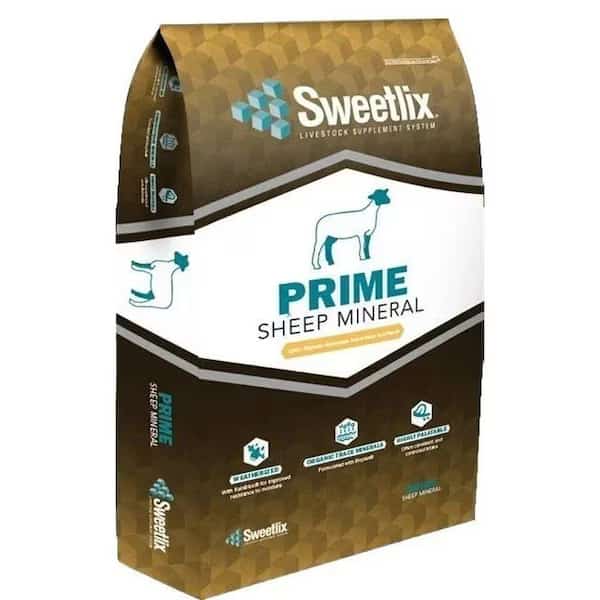 Sweetlix 10924 / 2782 Sheep & Goat 16:8 Mineral 25 lb. Bag