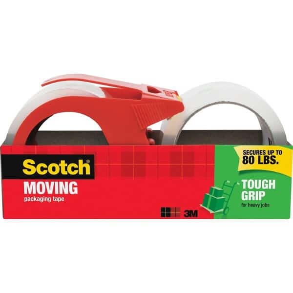 Scotch 1.88 in. W X 54.6 yd L Packaging Tape with Dispenser