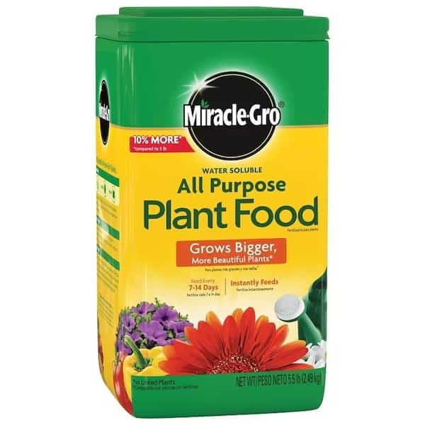 AllPurpose Plant Food, Powder, 5 lb, Miracle-Gro, Mfr#: 1011410