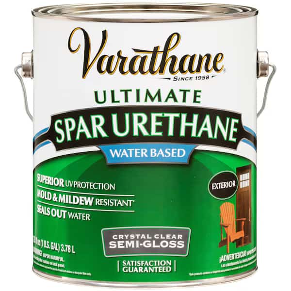Spar Urethane,Clear,Semi-Gloss,1 gal., Mfr#: 250131, RUST-OLEUM