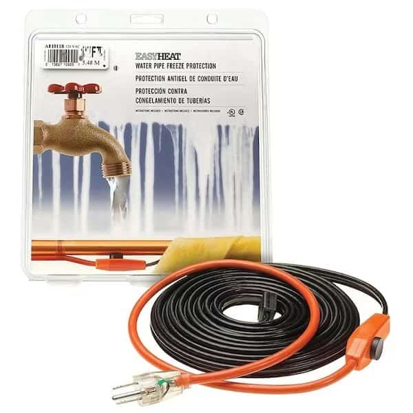 Pipe Heating Cable, 120 VAC, 6 ft L