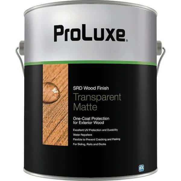 Proluxe Cetol SRD Wood Finish, Transparent, Cedar, Liquid, 1 gal, Can
