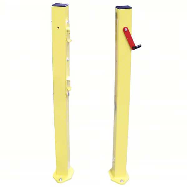 Self-Closing Safety Gate Post, Yellow