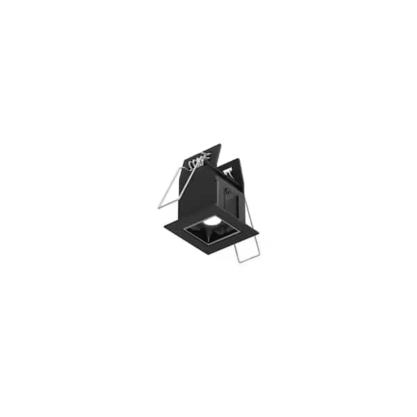 Pinpoint Series 1 Light Single Microspot LED Recessed Down Light, Black
