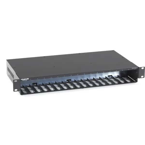 Miniature Media Converter Power Tray Wit