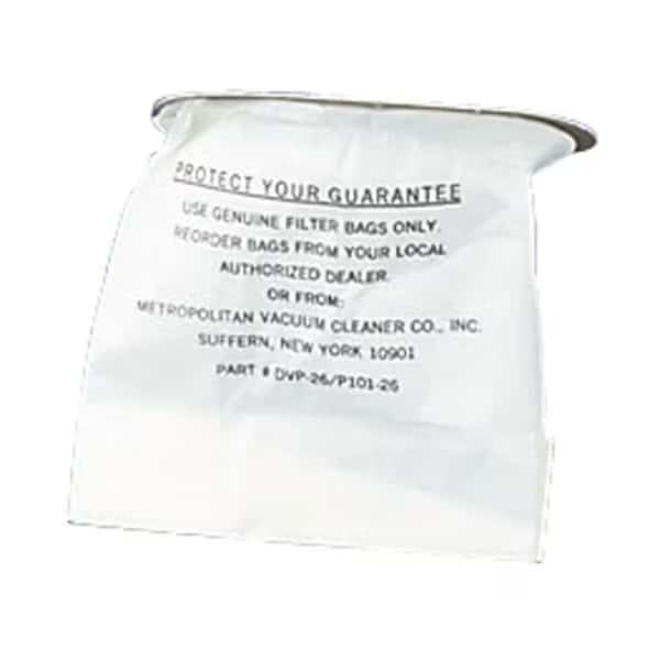 Vacuum Bag, 2-Ply, Disposable, 5 PK