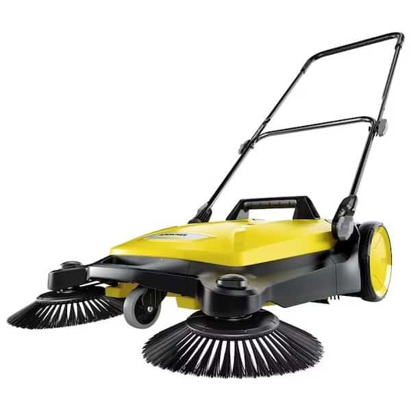 SWEEPER PUSH YEL-BLK 25-1/2IN