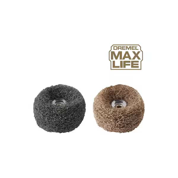 Abrasive Buff, Ball, Head Dia:1 3/16