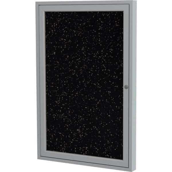 Enclosed Rubber Bulletin Board 36"x24"