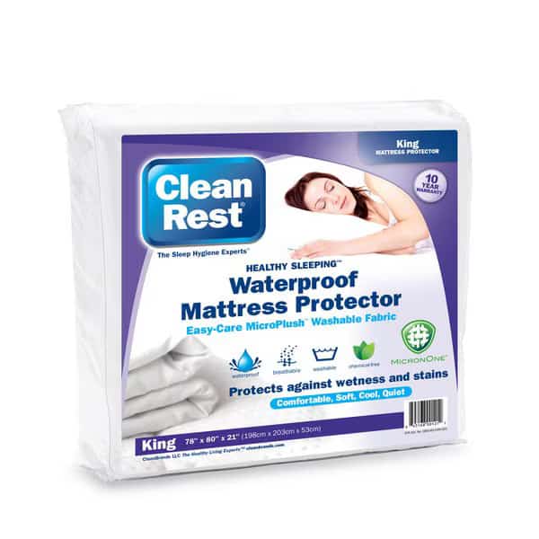 Mattress/Box Spring Protector, 78"W, White