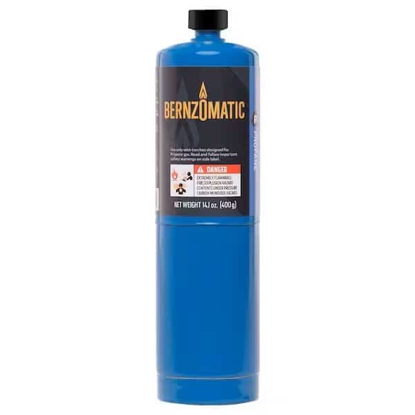 Propane Hand Torch Cylinder, 14.1 oz, CGA 600 Connection, TX9