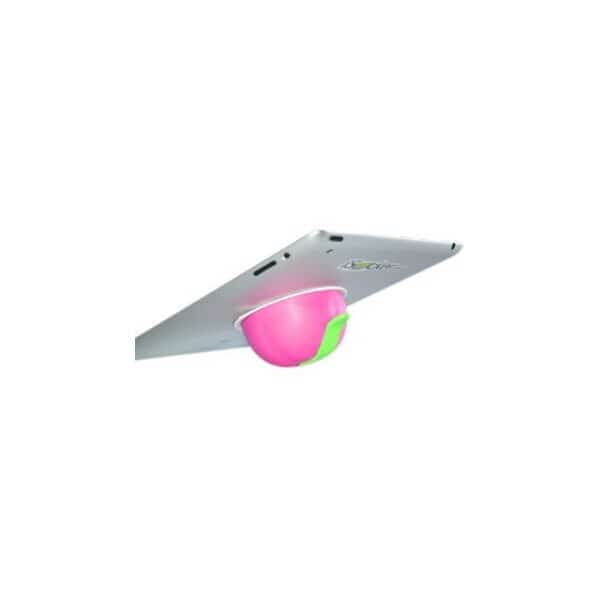 iSucker iPad/Tablet Stand and Ergonomic Holder - Pink with Green Lever, 9001PK