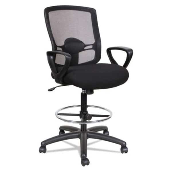 Etros Series Mesh Stool, Black