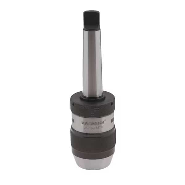 Keyless High Torque Drill Chuck 0.630" Cap., 3MT Mount Size, Steel