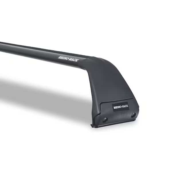 ROOF RACK KIT - 2 VORTEX AERO BLACK BARS W 4 GUTTER MOUNTS (FOR 4 DR JEEP)