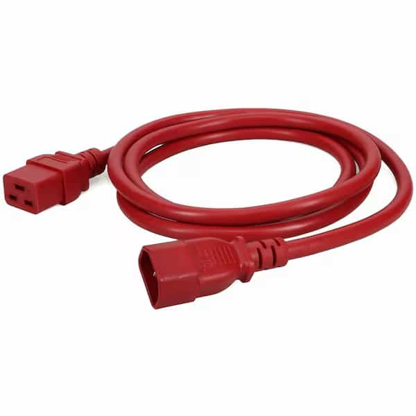 6FT C14/C19 PWR CBL 100-250V 10A RD