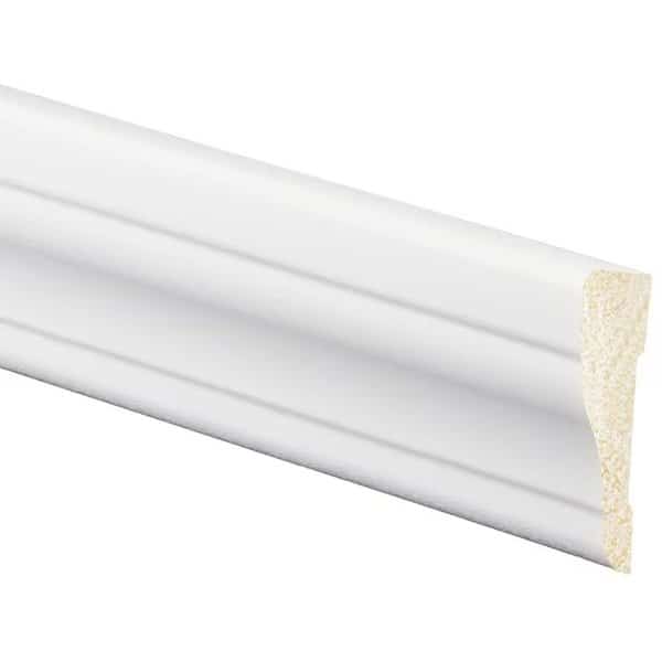 356 Series Casing Moulding, 7 ft L, 238 in W, 1116 in Thick, Smooth Profile, Polystyrene