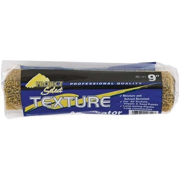 Paint Roller Cover, 14 in Thick Nap, 9 in L, Polyester Cover