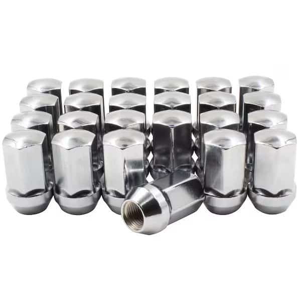 WHEEL INSTALLATION KIT 6 Lug Kit 14 Millimeter x 15 Thread Size 60 Degree Conical Acorn Extra Lo