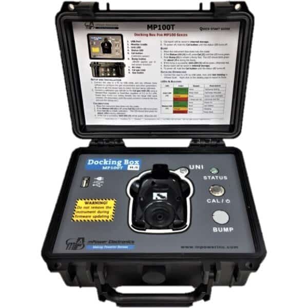 UNI Single Docking Box for Bump/Cal & Event Logging, Mpower, Mfr#: DA-MP100T-UniDock