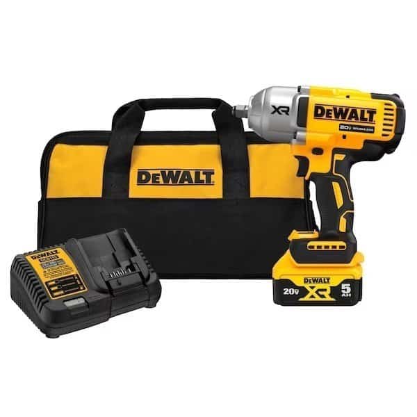 Cordless Impact Wrench, 2200 RPM, 20VDC
