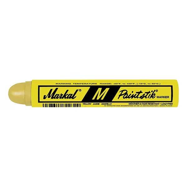 Paint Crayon, Large Tip, Yellow Color Family, 12 PK