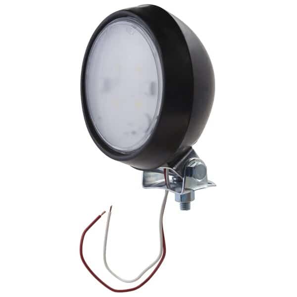 Flood Lamp, LED, Rubber Housing, Clear