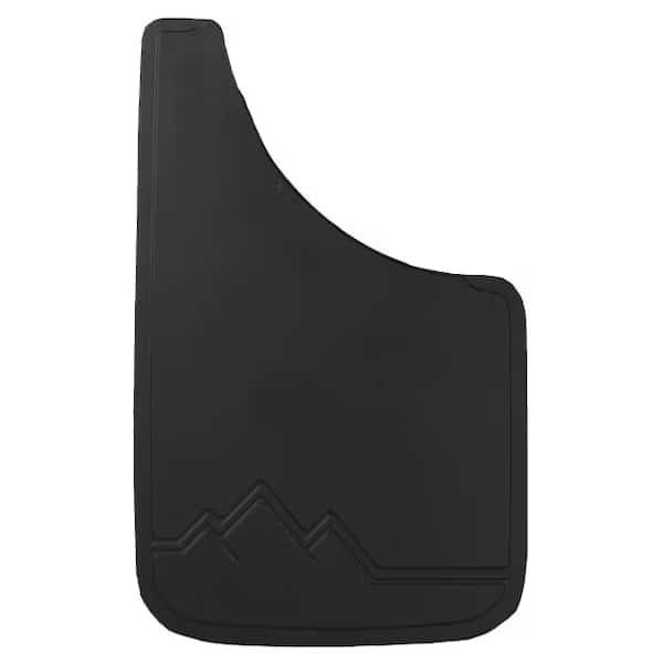 Universal Rear 9 x 15 Set Of 2 Flat Without Logo Black Fiberglass Reinforced