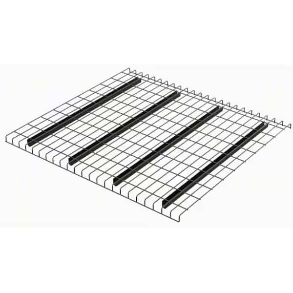 Pallet Rack Decking, 1 1/2 in H, 52 in W, 36 in D, Silver