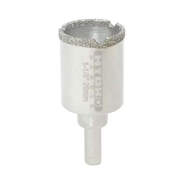 1-1/8 Inch Electroplated Diamond Bit 8 mm Shank