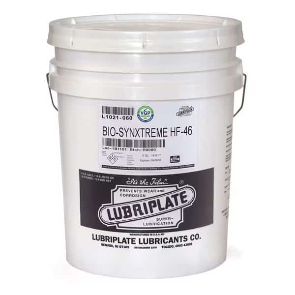 5 gal Pail, Hydraulic Oil, 46 ISO Viscosity, 20 SAE