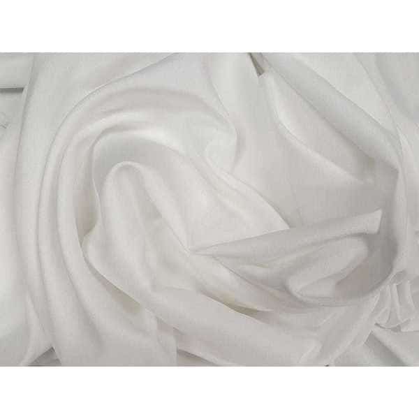 90" x 156" Polyester Tablecloth, White