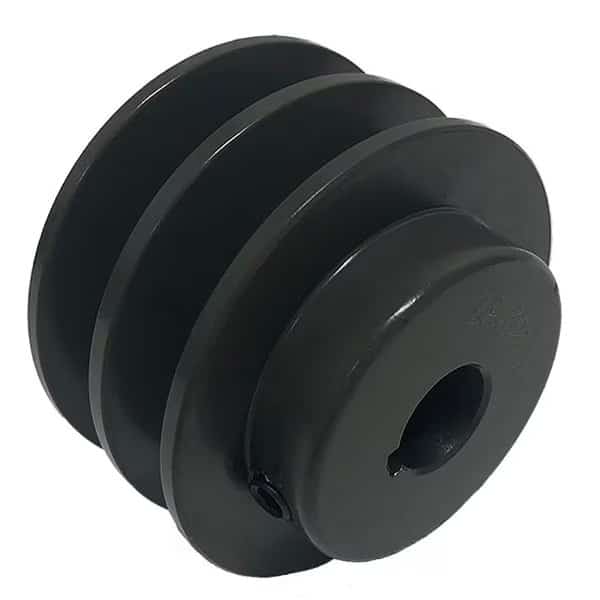 Finished Bore 2 Groove V-Belt Pulley 13.25 inch OD