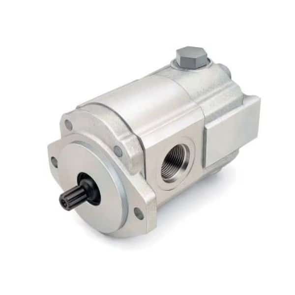 Hydraulic Gear Pump, 1.159 CID CW 13.5 GPM 3000 RPM Max, SAE12 Port Size