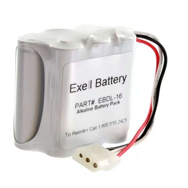Exell Door Lock Battery Fits KABA/Ilco