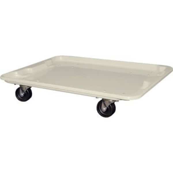 Molded Fiberglass Toteline Dolly 780738 for 27-1/2 " x 20" x 14-1/8" Tote, White