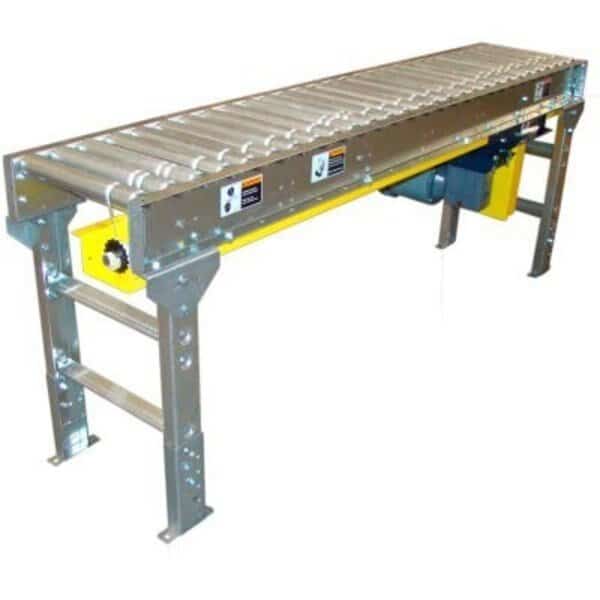 Omni Metalcraft Lineshaft 3' Drive Conveyor - 1.9" Dia. 36"BF, 1/2 HP