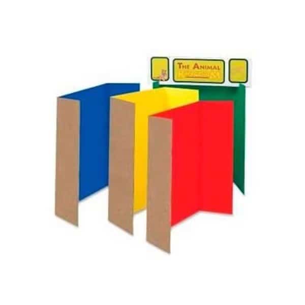 Pacon® Single Walled Presentation Board, 48" x 36", Assorted, 4/Set, Pacon Corporation, Mfr#: 37654