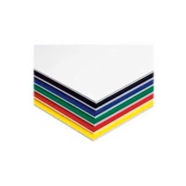 Pacon Foam Board, 20" x 30", Assorted, 10/Carton