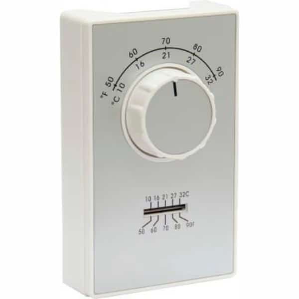 TPI Line Voltage Thermostat 2 Stage Heat, 1 Stage Cool