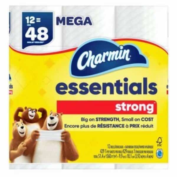 Charm Strong 12 Roll, Procter & Gamble, Mfr#: 3156