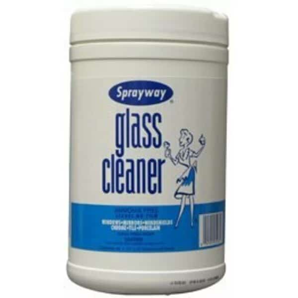 Glass Cleaner Wipes, Fresh scent, 6 PK